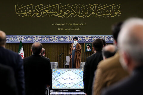 دیدار فعالان اقتصادی با  رهبر انقلاب