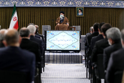 دیدار فعالان اقتصادی با  رهبر انقلاب