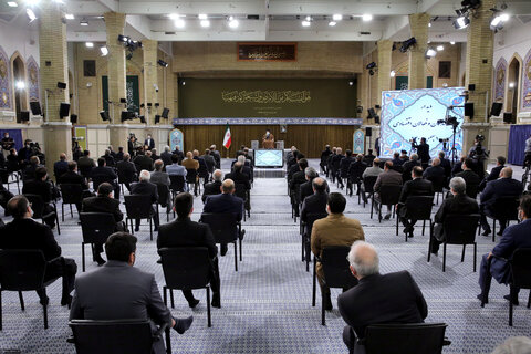 دیدار فعالان اقتصادی با  رهبر انقلاب