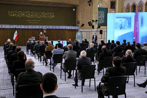 دیدار فعالان اقتصادی با  رهبر انقلاب