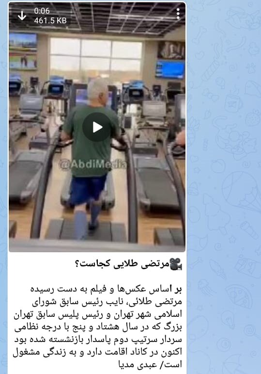 مهاجرت مرتضی طلایی به کانادا صحت دارد؟ | شفاف سازی رئیس پلیس اسبق تهران بزرگ