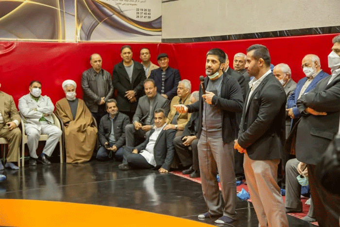 پهلوانان به محله میآیند | افتتاح بزرگترین خانه کشتی شمیرانات در محله ازگل