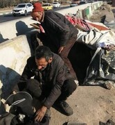 جمع‌آوری معتادان متجاهر از بزرگراه شهید یاسینی