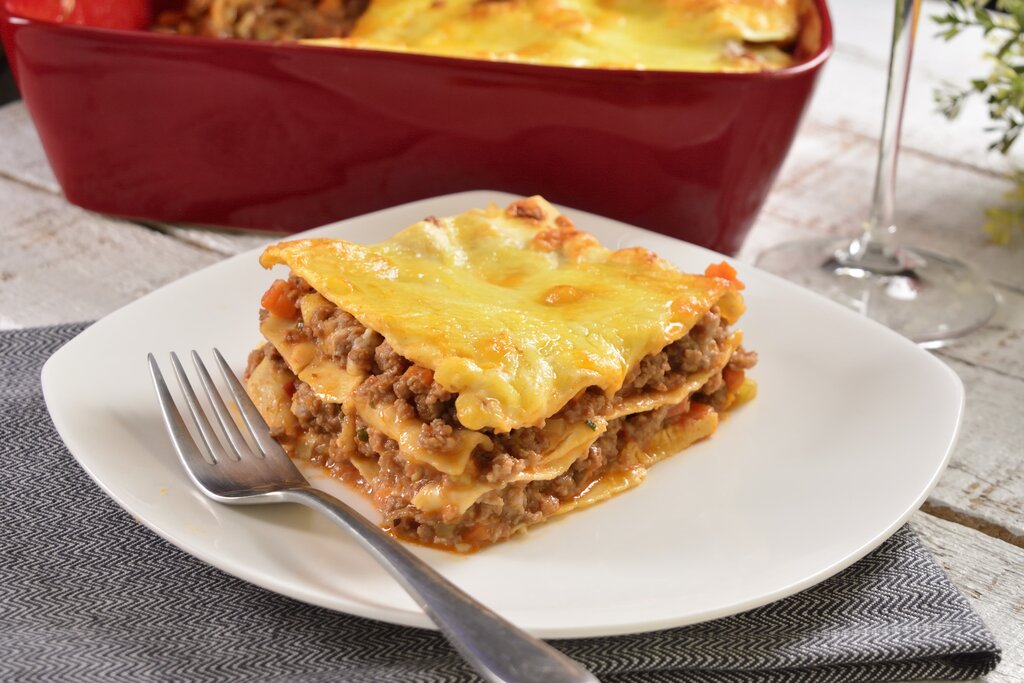 lasagna - طرز تهیه لازانیا ساده - آشپزی - غذا