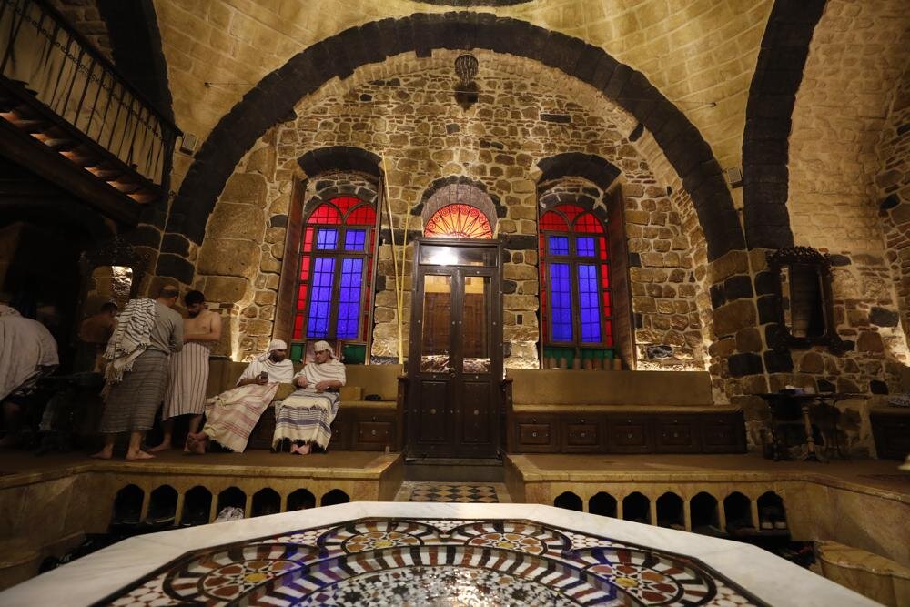 کمبود انرژی باعث احیای حمامهای عمومی سنتی در سوریه شده است