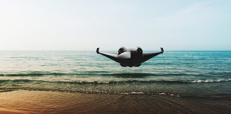 تصاویر | عمودپروازی که هاورکرافت هم میشود