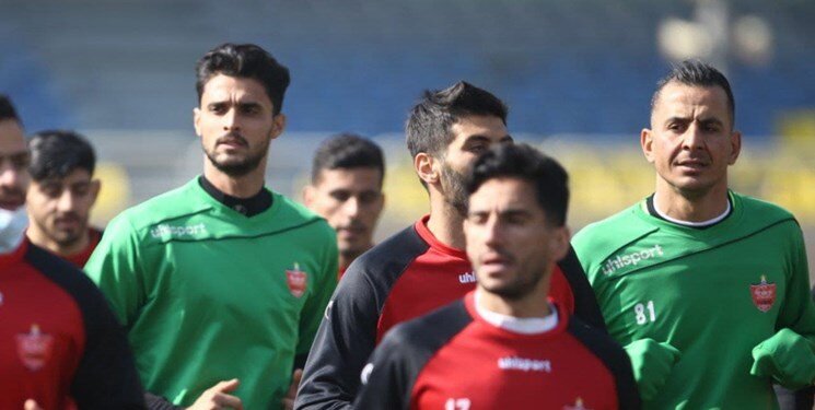 عکس | رقیب جدید حامد لک در تمرین پرسپولیس