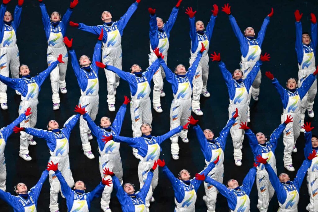 تصاویر| مراسم افتتاحیه المپیک زمستانی پکن ۲۰۲۲