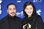 متفاوت‌ترین عکس مشترک از فرشته حسینی و نوید محمدزاده در جشنواره فیلم فجر ۱۴۰۰