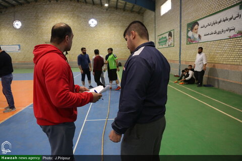 مسابقات طناب کشی طلاب تصاویر| مسابقات آمادگی جسمانی و طنابکشی طلاب