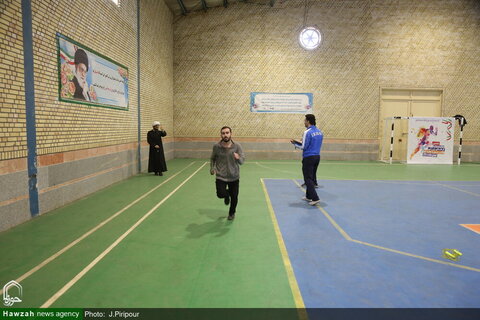 مسابقات طناب کشی طلاب تصاویر| مسابقات آمادگی جسمانی و طنابکشی طلاب