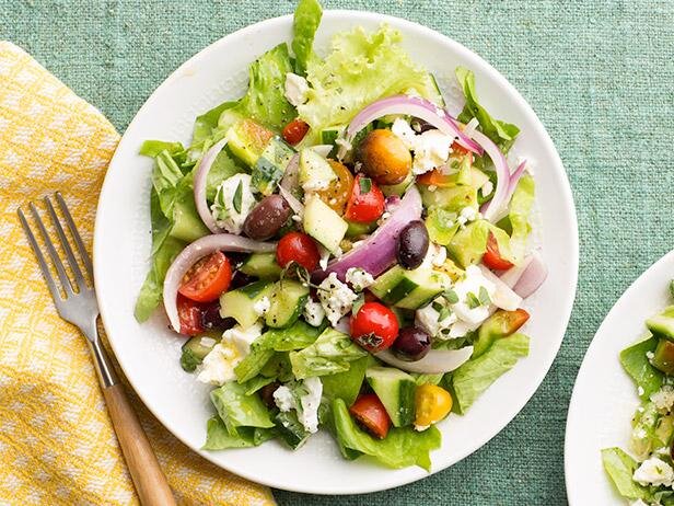 greek salad - سالاد یونانی
