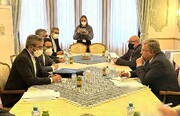 عکس | دیدار هیات‌های ایران و روسیه در وین