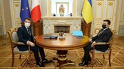 مکرون: «راه‌حل‌های عینی» برای کاهش تنش‌ها میان روسیه و اوکراین وجود دارد