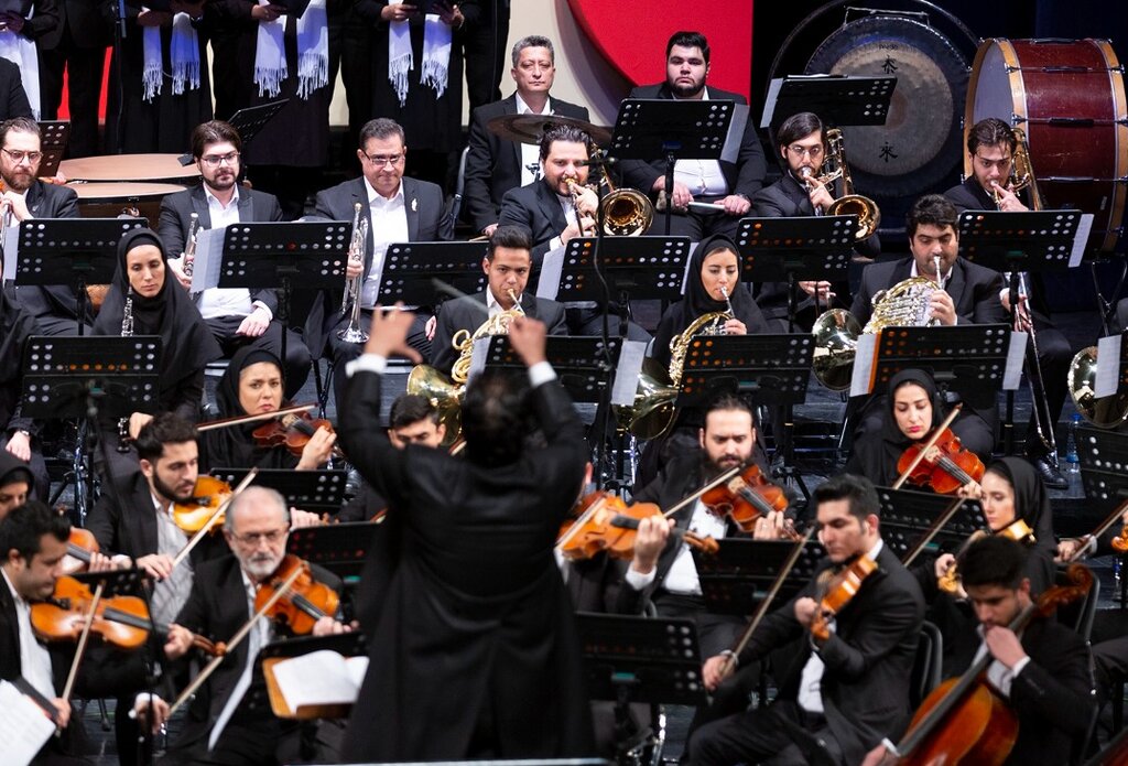 افتتاح جشنواره موسیقی فجر با اجرای ارکستر سمفونیک صدا و سیما