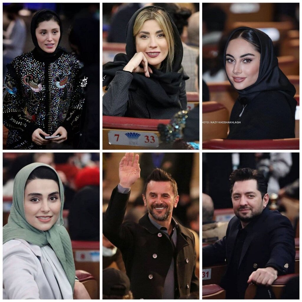  تصاویر | چهره‌های سینمایی در اختتامیه چهلمین جشنواره فیلم فجر ۱۴۰۰