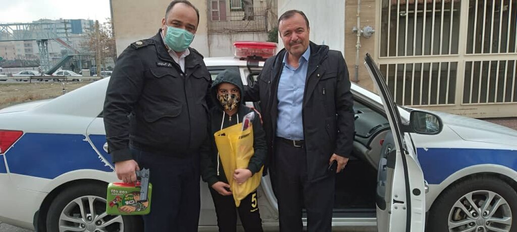 غافلگیری شایان ۹ ساله توسط پلیس | چگونه آرزوی کودک مبتلا به سرطان برآورده شد؟