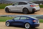 مقایسه BMW i4 با تسلا مدل 3 | رقابتی که وجود ندارد