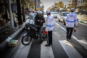 ببینید | هشدار پلیس تهران به موتورسواران