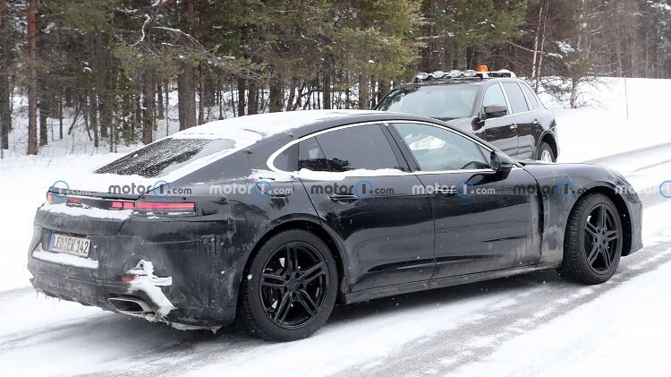 تصاویر | عکسهای جاسوسی از پورشه پانامرای جدید | مورد عجیب در خصوص این نسخه