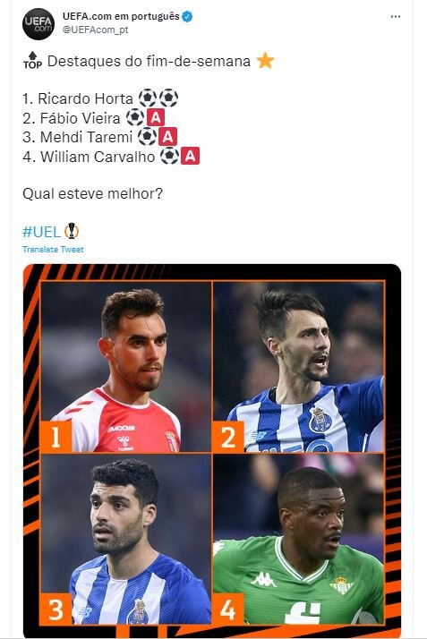 عکس | مهدی طارمی سوژه یوفا شد | ستاره ایرانی در جمع بهترین ها