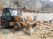 ببینید | آخرین جزئیات از تخریب ساخت و سازها در جاده چالوس‎‎ | اخطار در مورد ساختمان‌های ۴ دستگاه حاکمیتی