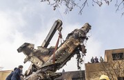 ۴۵ تصویر از سقوط اف ۵ در تبریز؛ از جنگنده ارتش چه باقی ماند؟ | لحظه انتقال پیکر شهدا | مردمی که دوباره تماشاگر شدند!