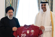 عکس | بازتاب هدیه امیر قطر به رئیس‌جمهور ایران
