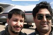 ببینید | تشییع شهدای خلبان نیروی هوایی ارتش در تبریز