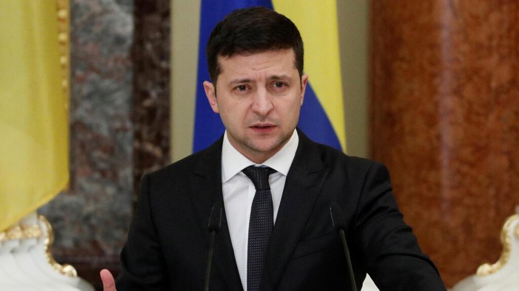 ولادیمیر زلنسکی، رئیس‌جمهوری اوکراین