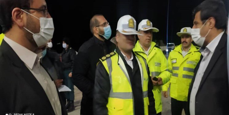 تصاویر خونین برخورد مرگبار با باجه عوارضی | پرسنل عوارضی کشته شد