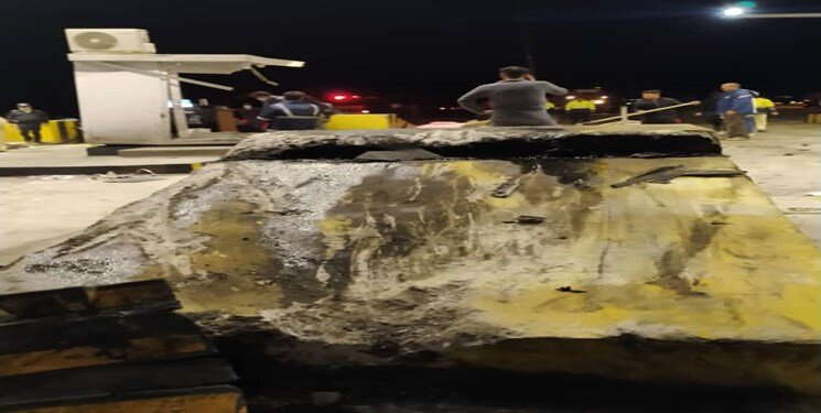 تصاویر خونین برخورد مرگبار با باجه عوارضی | پرسنل عوارضی کشته شد