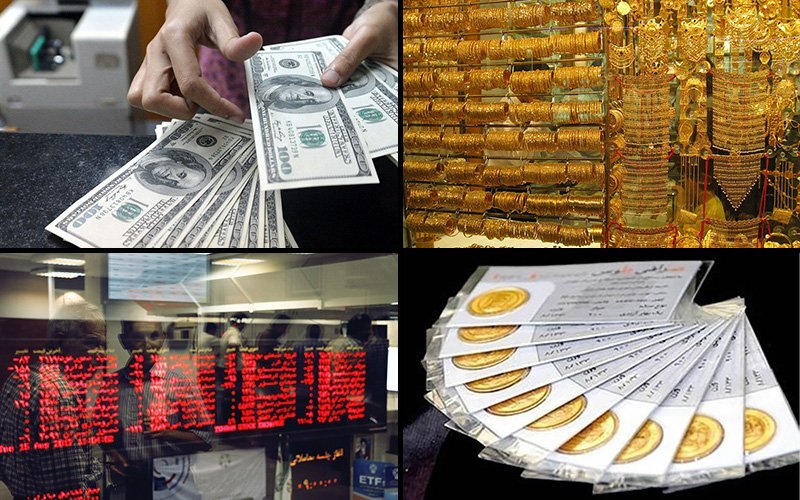 بازارها - طلا و سکه - دلار- بورس