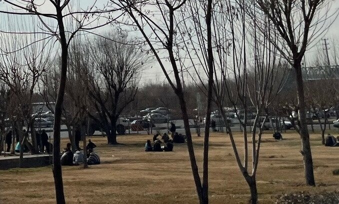 بزرگراه بسیج به دست معتادان افتاد!