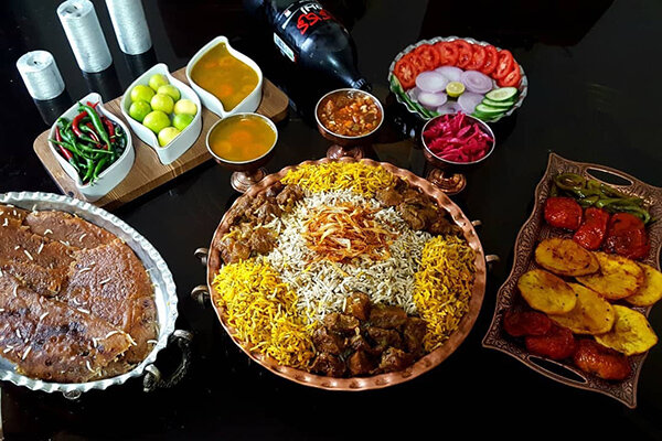 طرز تهیه کاری پلو شیرازی