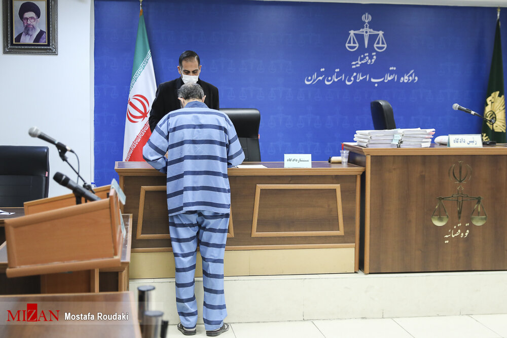 اتهام تروریست؛ افساد فی الارض | ربایش تکنسین چینی شرکت نفت | تجزیه کشور به کمک عربستان | پولشویی در اروپا