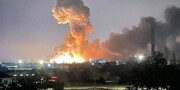 ببینید | انفجار فوق‌العاده مهیب در شهر چرکاسی اوکراین