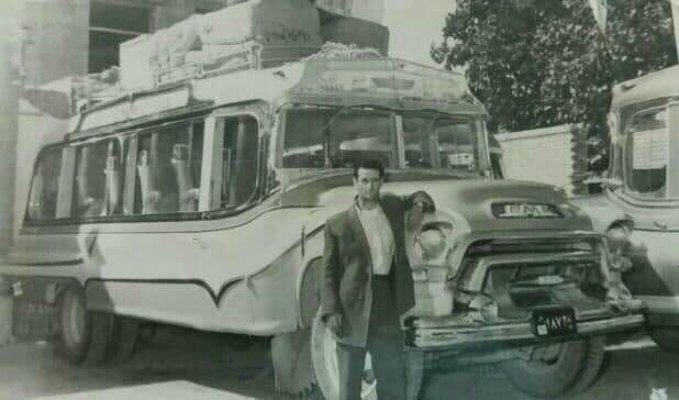 عکس | اتوبوس های چوبی در مسیر کن! | عبور با ترس و لرز از رودخانه خُلَک