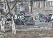 تصاویر پهپادی از خرابی‌های یک شهرک در کی‌یف پس از حمله روسیه