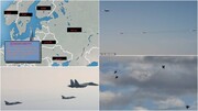 نخستین تصاویر از ورود جنگنده‌های روسیه به آسمان سوئد | جنگنده های سوئد به پرواز در آمدند