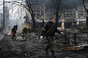 ببینید | روس‌ها در کمتر از یک روز دوباره مالک این شهر اوکراین شدند و با تانک در خیابان‌ها رژه رفتند