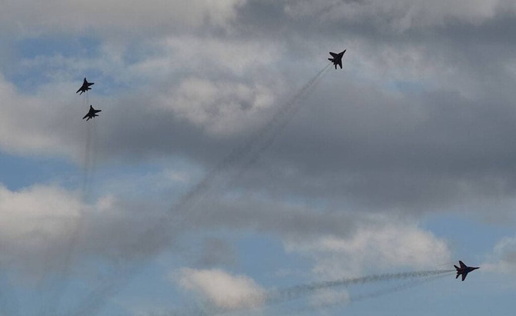 نخستین تصاویر از ورود جنگنده‌های روسیه به آسمان سوئد