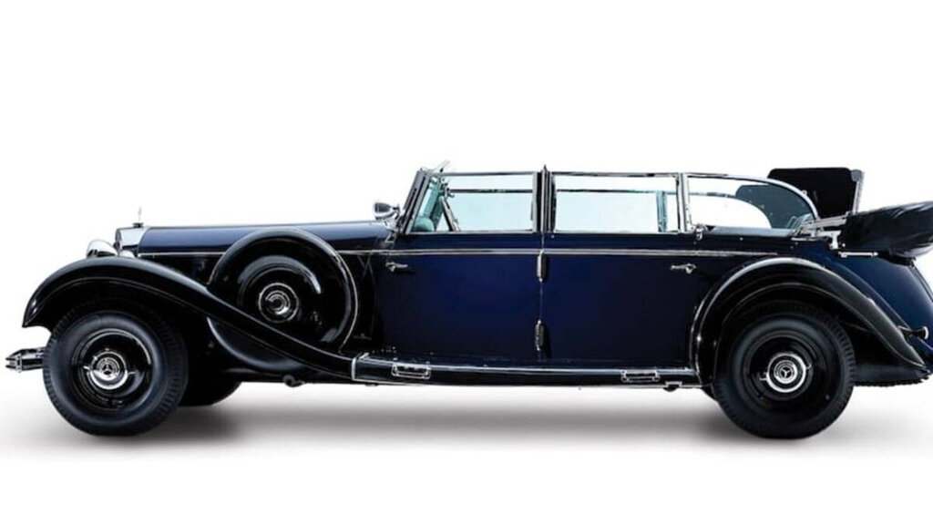 عکس | مرسدس بنز ضد گلولهای که هیتلر سوار میشد | میلیاردر روسی این خودرو را فروخت