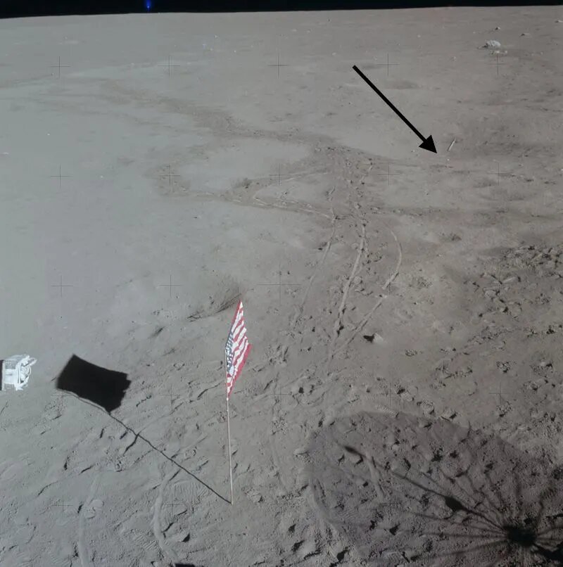 تصاویر | ۷ شیء عجیبی که روی سطح ماه پیدا می‌شود