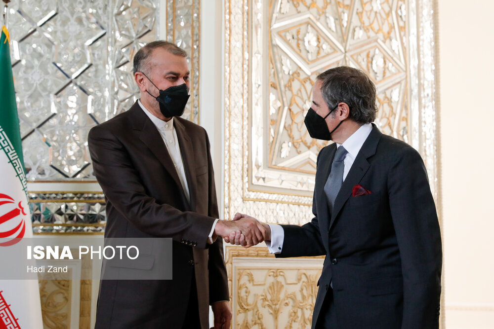 تصاویر دیدار گروسی با وزیر امور خارجه