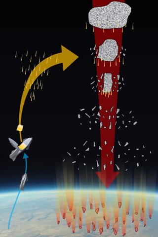 شاتگان فضایی برای مقابله با سیارک‌ها | روشی جدید در برخورد با خطراتی که زمین را تهدید می‌کند