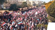 ببینید | تظاهرات در سوریه در حمایت از روسیه