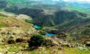 عکس | دریاچه‌های دوقلوی ایران | جایی شبیه شاخ گاو ؛ بهشتی برای غواصان و آفرود سواری