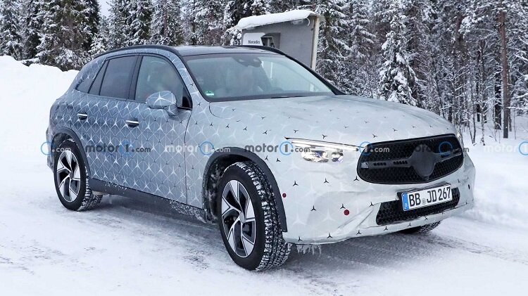 جدیدترین عکسهای جاسوسی از مرسدس GLC آینده