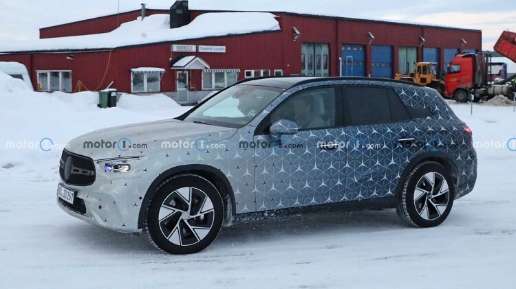 جدیدترین عکسهای جاسوسی از مرسدس GLC آینده